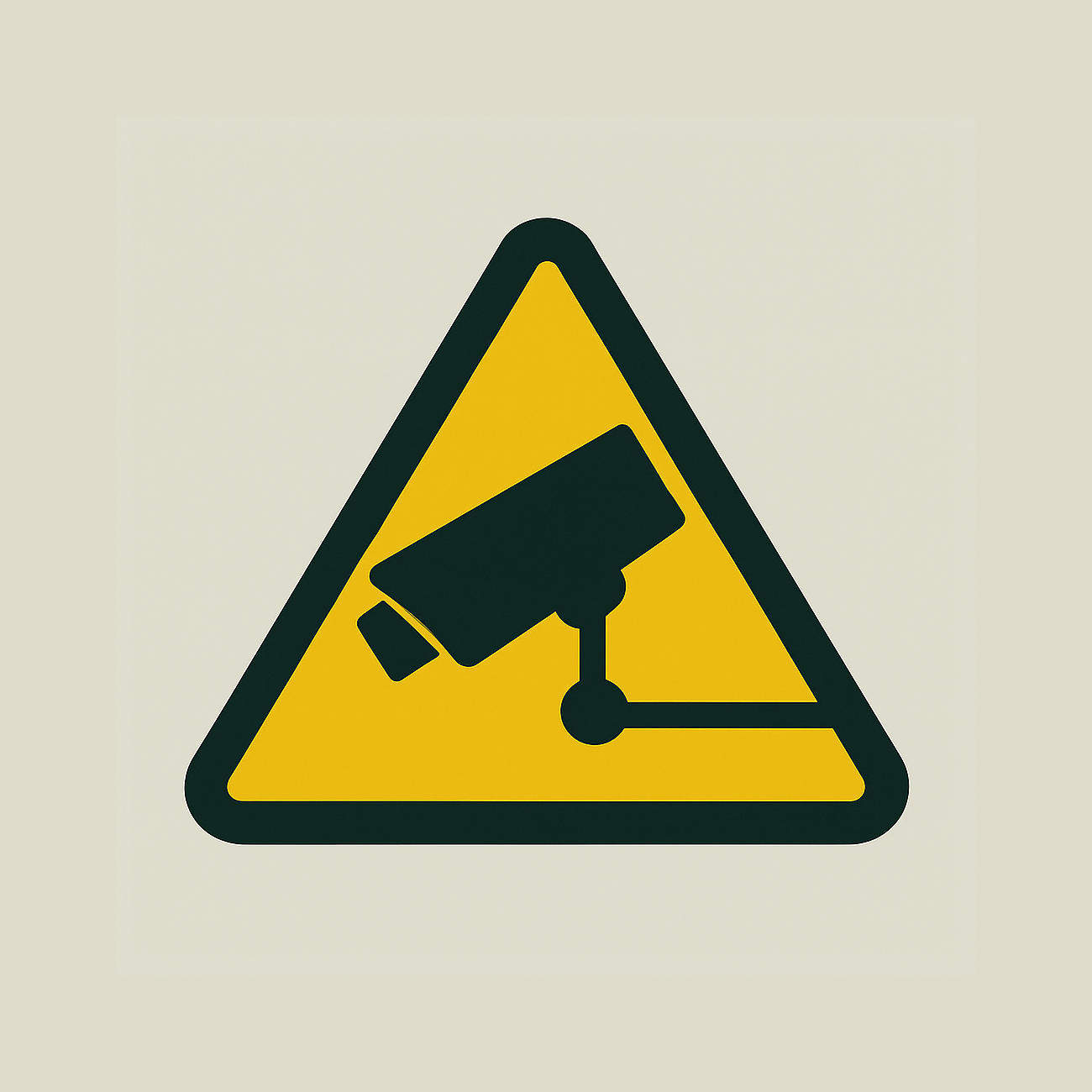 Solar powered security camera pod